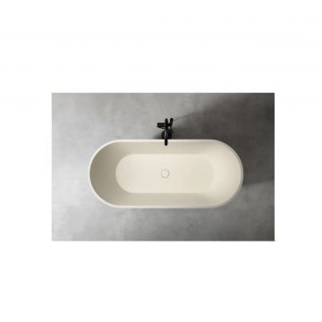 Ванна из искусственного камня Abber (Аббер) Frankfurt AM9941MBE светло-бежевая матовая