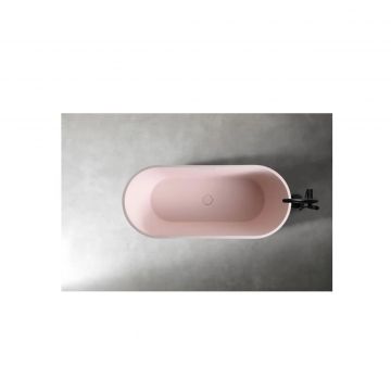 Ванна из искусственного камня Abber (Аббер) Frankfurt AM9941MP розовая матовая