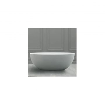 Ванна из искусственного камня Abber (Аббер) Stein AS9624-1.5 белая матовая