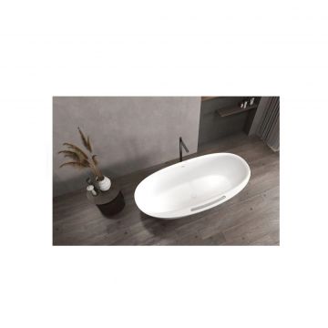 Ванна из искусственного камня Abber (Аббер) Stein AS9631 белая матовая