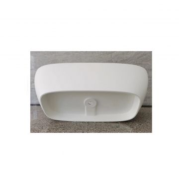 Ванна из искусственного камня Abber (Аббер) Stein AS9632 белая матовая