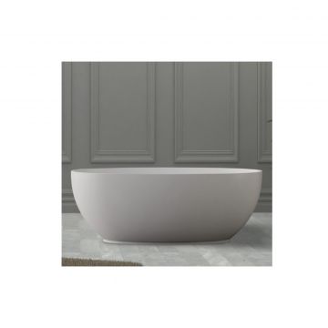 Ванна из искусственного камня Abber (Аббер) Stein AS9641-1.3 белая матовая