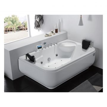 Акриловая ванна Gemy (Геми) G9085 K R белая