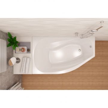 Ванна акриловая Метакам (Metakam) Venta левая 1500x900 мм (авs_012508)