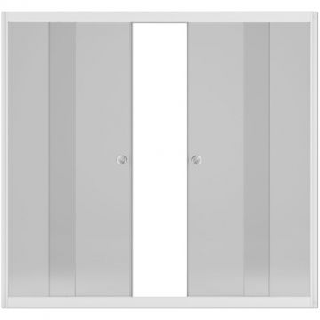 Ширма на ванну купе Метакам (Metakam) 1700 мм стекло матовое (ШСS_010822)