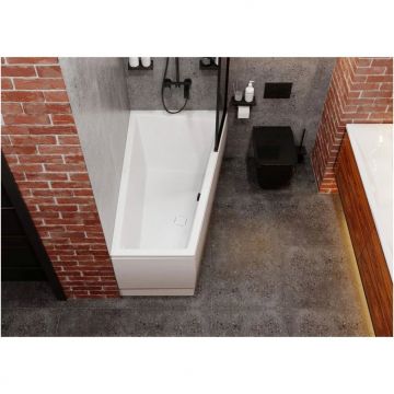 Акриловая ванна Vagnerplast (Вагнерпласт) Cavallo offset 160x90 см Right белый