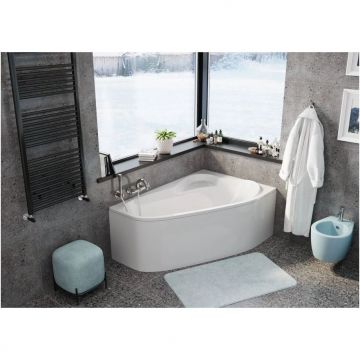 Акриловая ванна Vagnerplast Selena 160x105 см Right белый