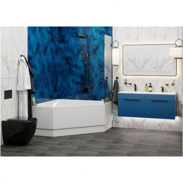 Акриловая ванна Vagnerplast Cavallo Corner 140x140 см белый