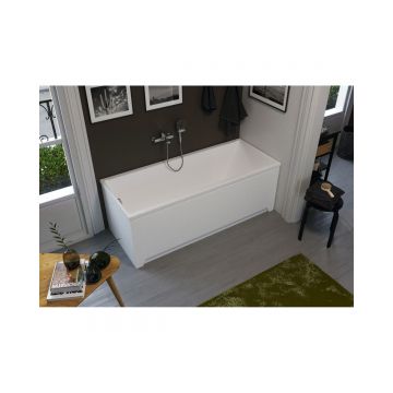 Ванна акриловая Aquatek (Акватек) Лайма прямоугольная 150х70 см LAI150-0000001 Белый