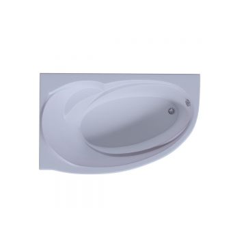 Ванна акриловая Aquatek (Акватек) Бетта (Betta) 150 без фронтального экрана, без гидромассажа, вклеенный сварной каркас, левая BET150-0000076 Белый