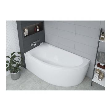 Ванна акриловая Aquatek (Акватек) Дива 150х90 см левая DIV150-0000001 Белый