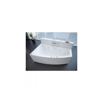 Ванна акриловая Aquatek (Акватек) Оракул без фронтального экрана, без гидромассажа, вклеенный сварной каркас, левая ORK180-0000004 Белый
