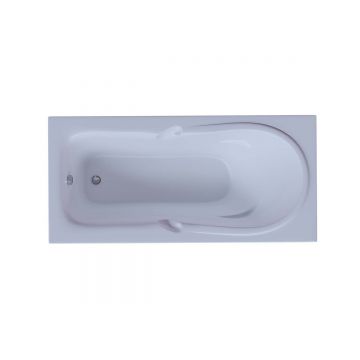 Ванна акриловая Aquatek (Акватек) Леда с фронтального экрана, без гидромассажа, сварной каркас(слив слева) LED170-0000034 Белый