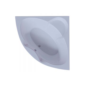 Ванна акриловая Aquatek (Акватек) Поларис-1 с фронтальным экраном, без гидромассажа, вклеенный цельносварной металлический каркас POL1-0000030 Белый