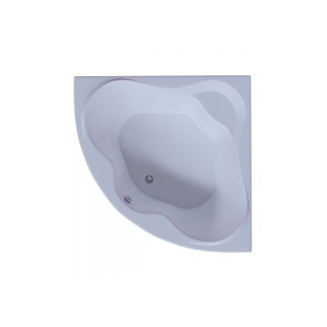 Ванна акриловая Aquatek (Акватек) Галатея (Galathea) с фронтальным экраном, без гидромассажа, сборно-разборный цельносварной металлический каркас GAL135-0000022 Белый