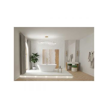 Ванна акриловая Aquatek (Акватек) Хорса, отдельностоящая, 168х76х58 см в комплекте со сливом и ножками AQ-5776 Белый