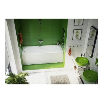 Ванна акриловая Aquatek (Акватек) Либерти прямоугольная 150х70 см BER150-0000001 Белый