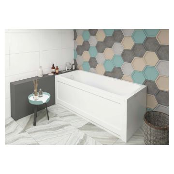 Ванна акриловая Aquatek (Акватек) Мия прямоугольная 170х80 см MIY170-0000032 Белый