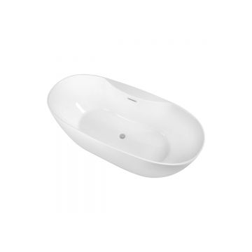 Ванна акриловая Aquatek (Акватек) Аполо, отдельностоящая, 170х78х60 см в комплекте со сливом и ножками AQ-1155778 Белый