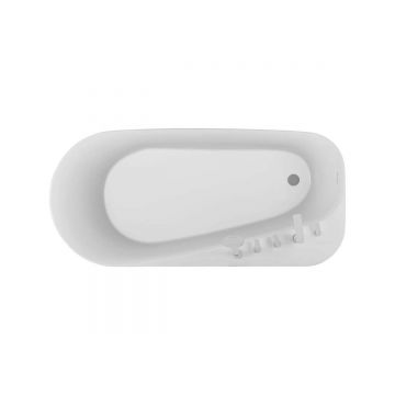 Ванна акриловая Aquatek (Акватек) Прима, отдельностоящая, 170х80х58 см в комплекте со сливом и ножками AQ-1115780 Белый