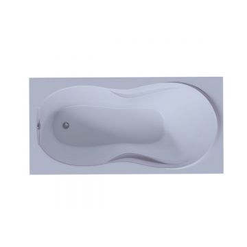 Ванна акриловая Aquatek (Акватек) Мартиника 180 без фронтального экрана, без гидромассажа, вклеенный сварной каркас MAR180-0000053 Белый