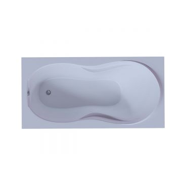 Ванна акриловая Aquatek (Акватек) Мартиника 180 с фронтальным экраном, без гидромассажа, сварной каркас, (слив слева) MAR180-0000068 Белый