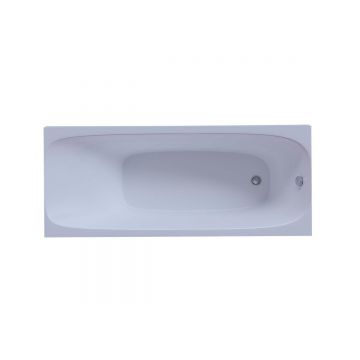 Ванна акриловая Aquatek (Акватек) Альфа 170 с фронтальным экраном, без гидромассажа, сборно-разборный сварной каркас (слив справа) ALF170-0000066 Белый