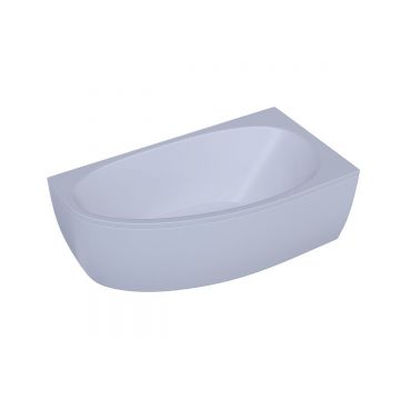 Ванна акриловая асимметричная угловая Aquatek (Акватек) Дива 150х90 см без фронтального экрана, без гидромассажа, без опоры(каркаса), правая DIV150-0000002 Белый