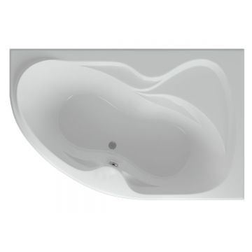 Ванна акриловая Aquatek (Акватек) Вега (Vega) 170 с фронтальным экраном, без гидромассажа, сварной каркас, левая VEG170-0000073 Белый