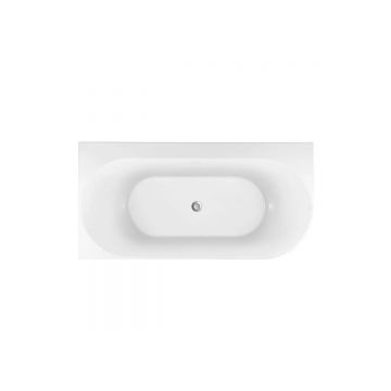 Ванна акриловая Allen Brau Priority 4 1700х780мм, пристенная, слив-перелив, 2.31004.20A, белый