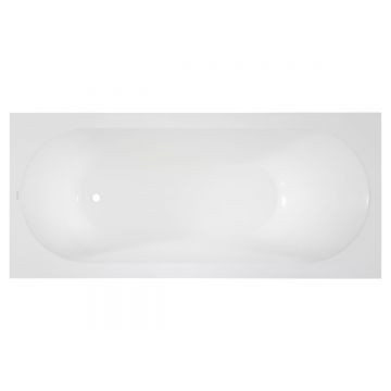 Ванна из искусственного камня Allen Brau Evo Oberon 1700x700мм, пристенная, без отверствия под слив-перелив, с ножками, 2.3EV01.20, белый