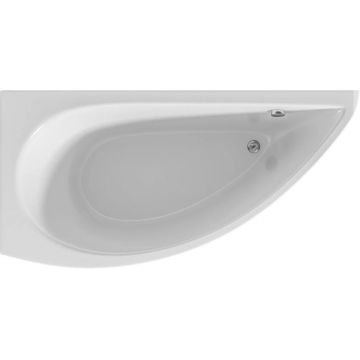 Ванна акриловая асимметричная 1MarKa Piccolo L 1500х750 белый (01пк1770л)