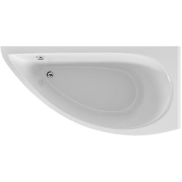 Ванна акриловая асимметричная 1MarKa (1Марка) Piccolo R 1500х750 белый (01пк1770п)