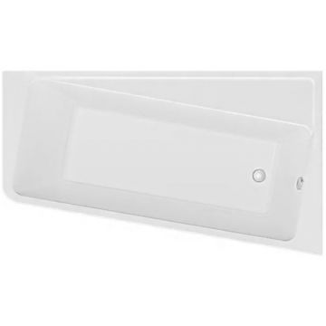 Ванна акриловая асимметричная 1MarKa (1Марка) Direct R 1700х1000 белый (01дир1710п)