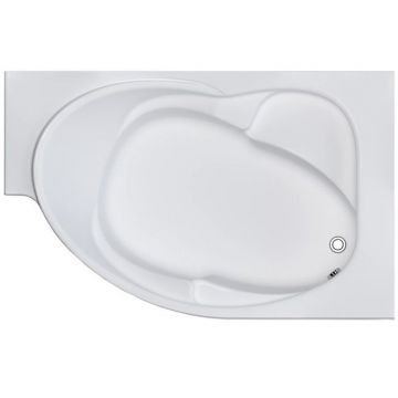 Ванна акриловая асимметричная 1MarKa Ergonomika R 1750х1100 белый (01эрг17511п)