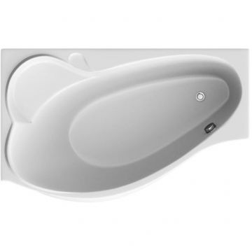 Ванна акриловая асимметричная 1MarKa (1Марка) Gracia L 1500х900 белый (01гр1590л)