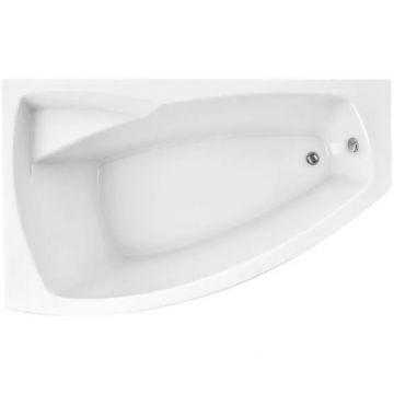 Ванна акриловая асимметричная 1MarKa (1Марка) Assol L 1600х1000 белый (01асс1610л)