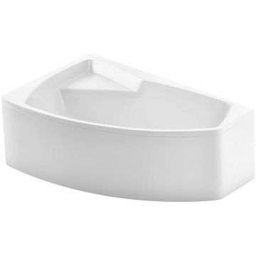 Ванна акриловая асимметричная 1MarKa (1Марка) Assol L 1600х1000 белый (01асс1610л)