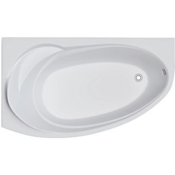 Ванна акриловая асимметричная 1MarKa (1Марка) Julianna L 1600х950 белый (01дж1695л)