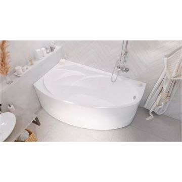 Ванна акриловая асимметричная 1MarKa (1Марка) Julianna L 1600х950 белый (01дж1695л)