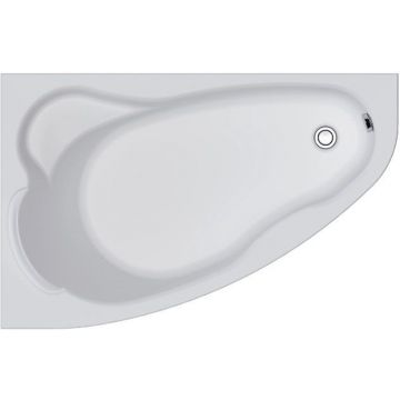 Ванна акриловая асимметричная 1MarKa (1Марка) Lil L 1400х900 белый (01лил1490л)