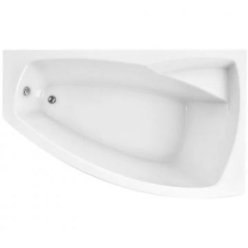 Ванна акриловая асимметричная 1MarKa (1Марка) Assol R 1600х1000 белый (01асс1610п)