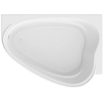 Ванна акриловая асимметричная 1MarKa (1Марка) Love R 1850х1350 белый (01лв1813п)