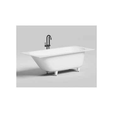 Ванна пристенная/встраиваемая Salini (Салини) Ornella Kit 1800х600х465 мм, 102422M, белый матовый