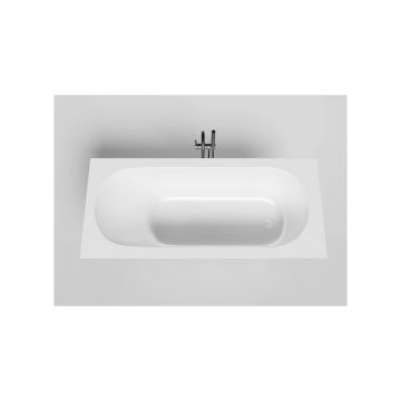 Ванна пристенная/встраиваемая Salini (Салини) Ornella Kit 1800х600х465 мм, 102422M, белый матовый