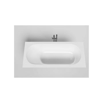 Ванна пристенная/встраиваемая Salini (Салини) Ornella Kit 1800х600х465 мм, 102412G, белый глянцевий