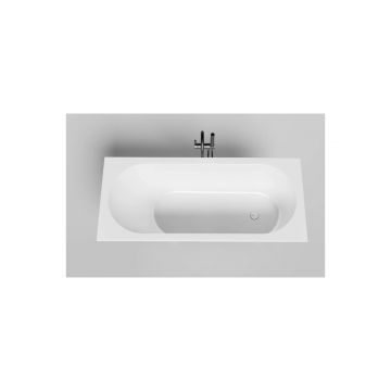 Ванна пристенная/встраиваемая Salini (Салини) Ornella Kit 1600х625х460 мм, 102416G, белый глянцевий