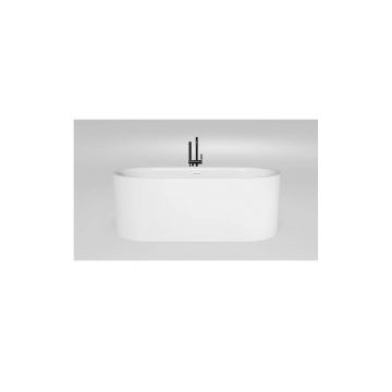 Ванна отдельностоящая Salini (Салини) Perla 1700х605х372 мм, 1049201M, белый матовый