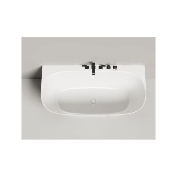 Ванна пристенная Salini (Салини) Sofia Wall 1600х590х345 мм, 102527M, белый матовый