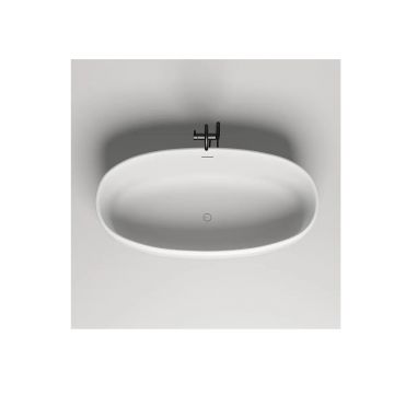 Ванна отдельностоящая Salini (Салини) Luce 1700х580х450 мм, 100121M, белый матовый